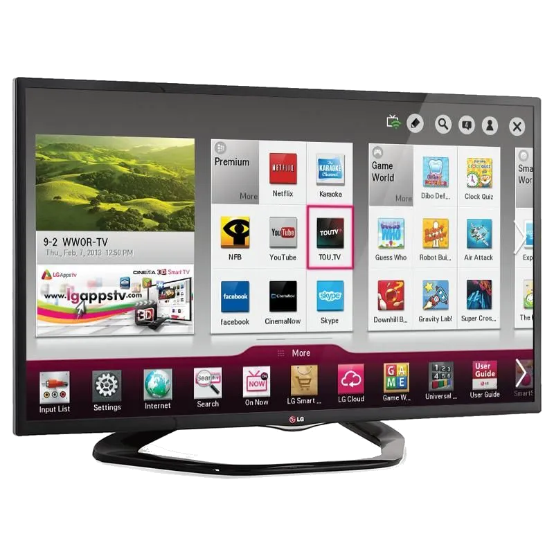 Замена разъема питания LG 42LN570
