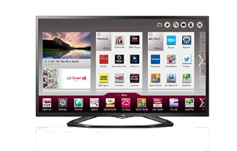 Замена разъема питания LG 47LN578V