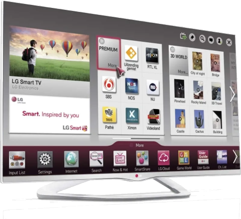 Замена разъема питания LG 50LA6678