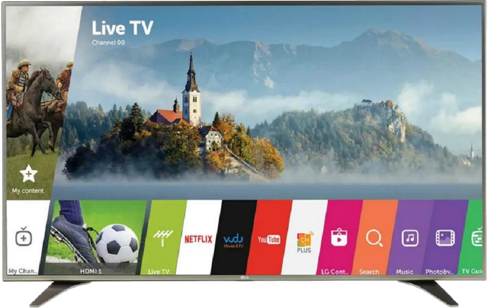 Замена разъема питания LG 55UH656
